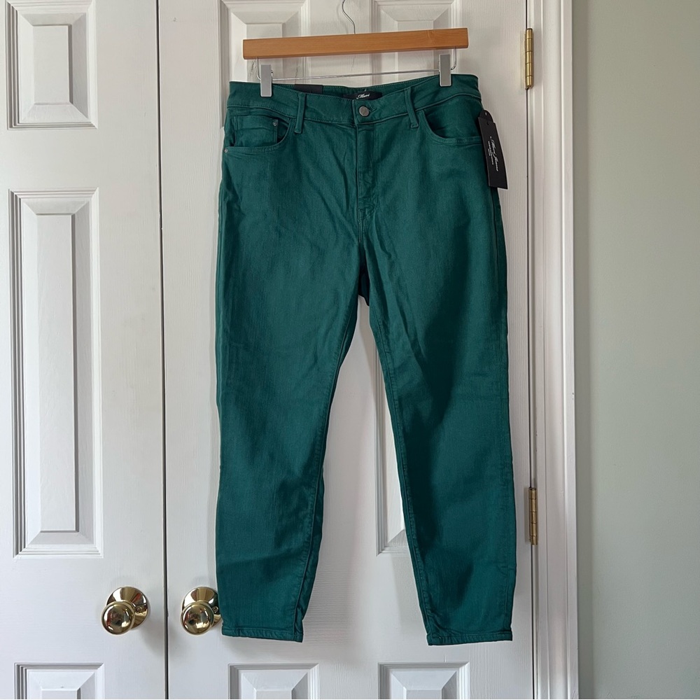 Mavi Women's Skinny Pants in Green